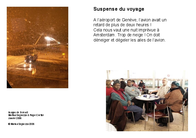 Suspense du voyage