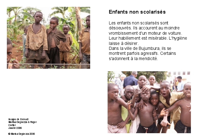 Enfants non scolarisés II