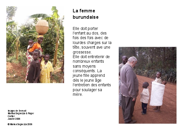 La femme burundaise II