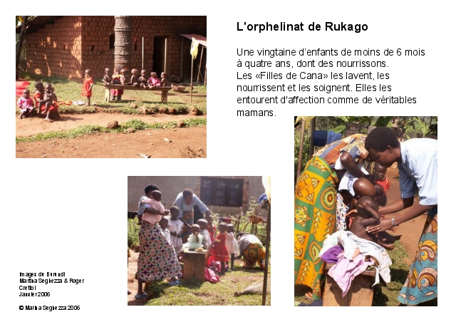 L'orphelinat de Rukago