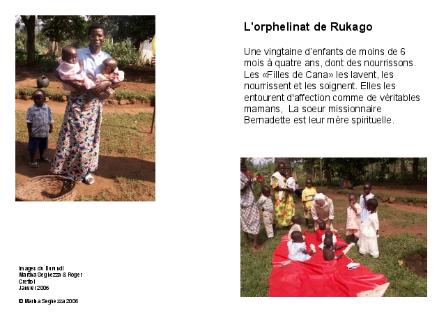 L'orphelinat de Rukago II